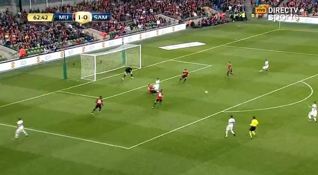 Dennis Praet GOAL HD - Manchester United (Eng) 1-1 Sampdoria (Ita) 02.08.2017