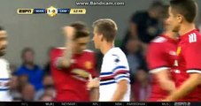 Goal Manchester United 1 - 1 Sampdoria 02.08.2017 HD