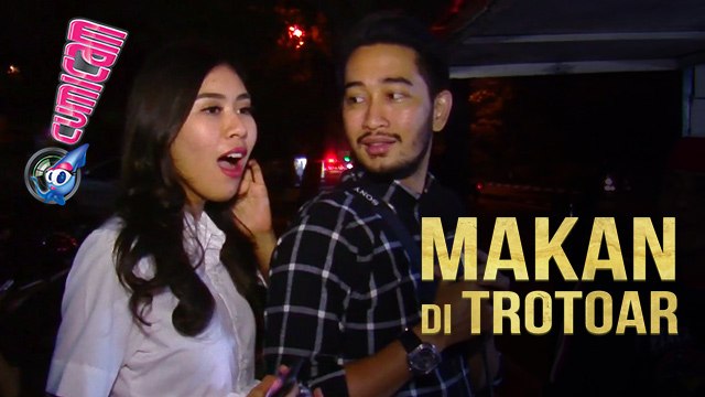 Dinner, Syahnaz dan Jeje Govinda Makan Keong Sawah di Trotoar - Cumicam 01 Agustus 2017