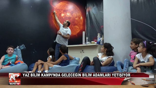 Yaz Bilim Kampı’nda Geleceğin Bilim Adamları Yetişiyor