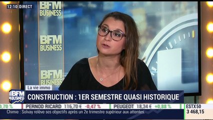 La vie immo: Un premier semestre particulièrement dynamique pour le secteur de la construction - 01/08