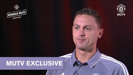 Nemanja Matic 'feels great' about joining Manchester United