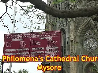 St Philomena  Cathedral Church,Mysore