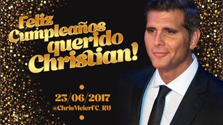 ¡FELIZ CUMPLEAÑOS QUERIDO CHRISTIAN MEIER! 2017