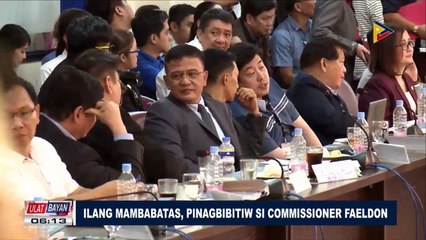 Descargar video: Ilang mambabatas, pinagbibitiw si Commissioner Faeldon