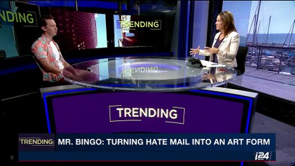 TRENDING |   Mr. Bingo: turning hate  mail into an art form | Tuesday, August 1st 2017