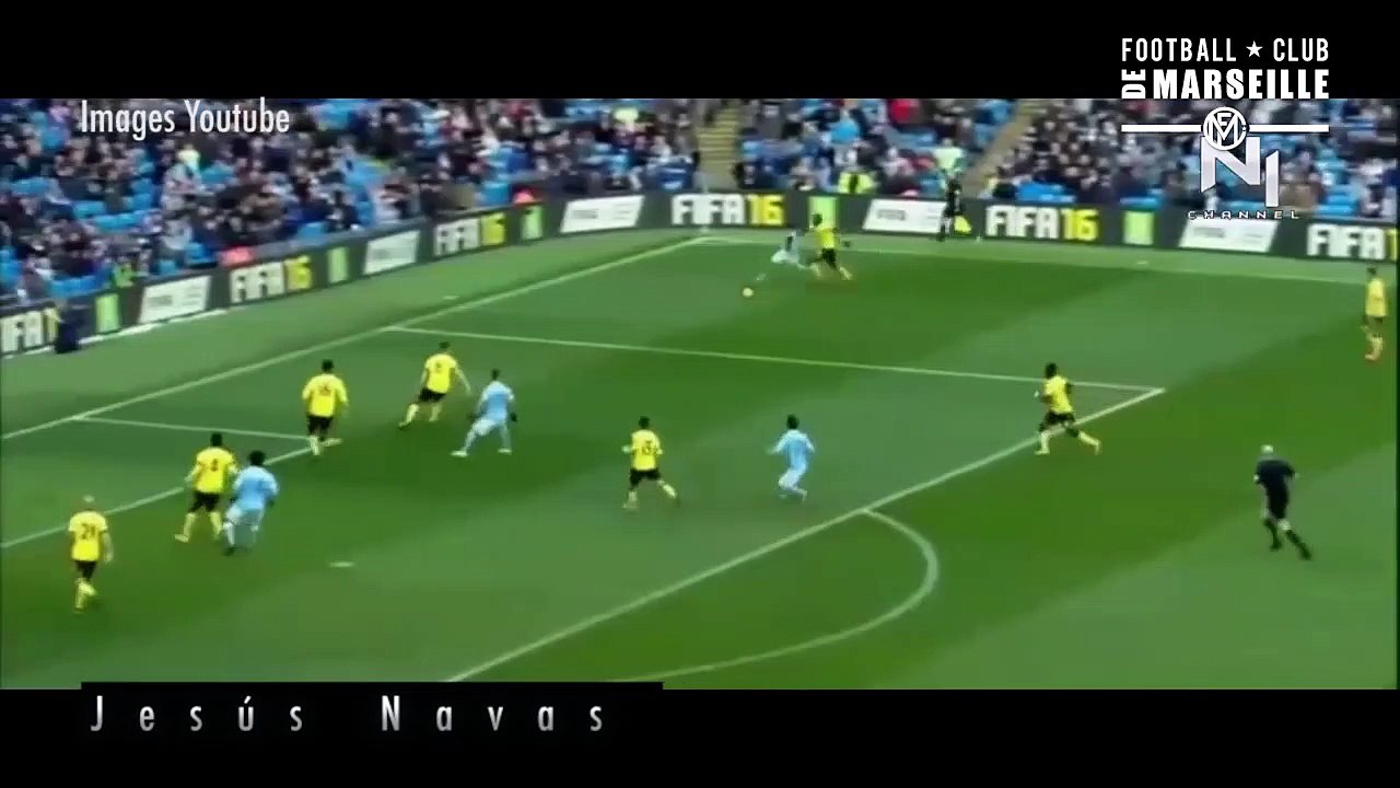 Portrait Jesus Navas - Manchester city