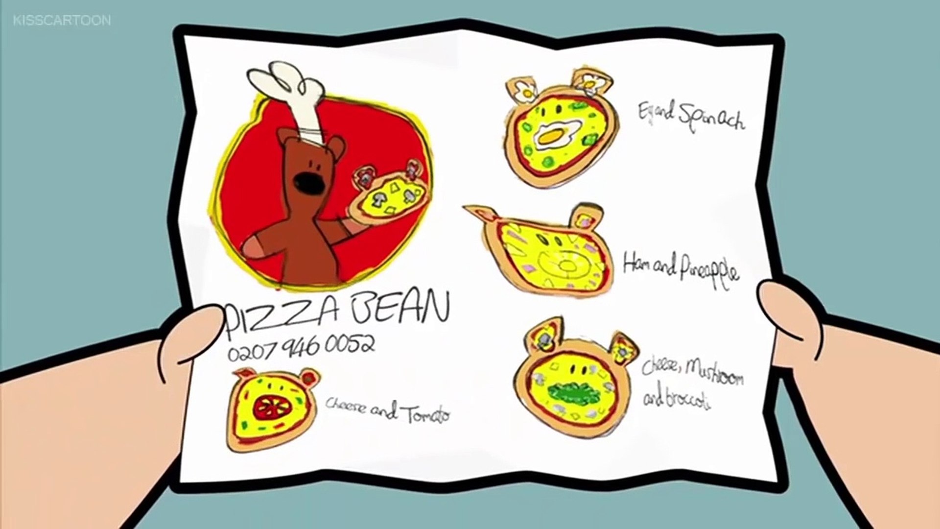 mr bean teddy pizza