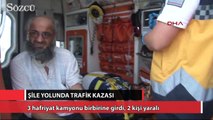 Şile yolunda trafik kazası