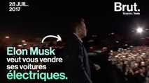 Elon Musk présente sa nouvelle voiture électrique, la Telsa Model 3