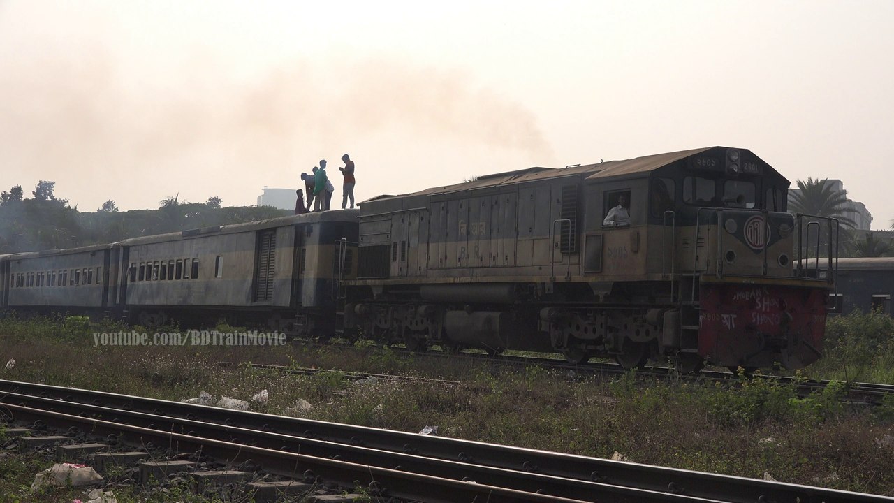 Mohangonj Express train left Dhaka Railway Station