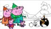 Coloring Angry Birds Peppa Pig Coloring Page Angry Birds vs Peppa Pig Christmas Coloring B