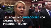 J.K. Rowling apologizes for accusing Trump of snubbing disabled boy