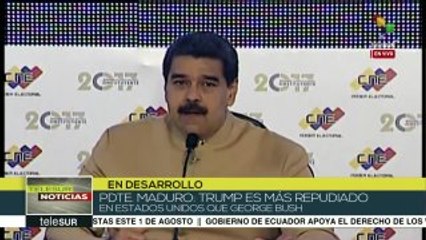 Maduro: Trump arremete contra el pueblo de México y nadie alza la voz
