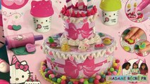 Play Doh Hello Kitty Birthday Party Gâteau d’anniversaire Canal Toys Pâte à modeler