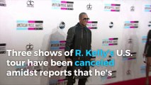 R. Kelly cancels his tour after 'sex cult' controversy