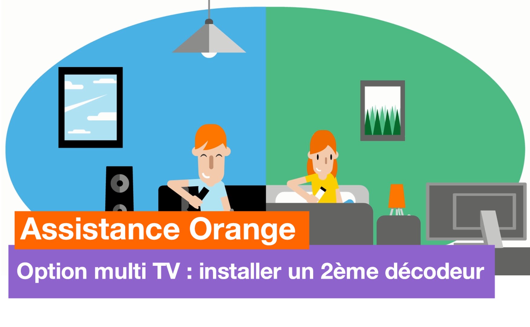 Assistance Orange - J'appaire ma télécommande (décodeur TV4