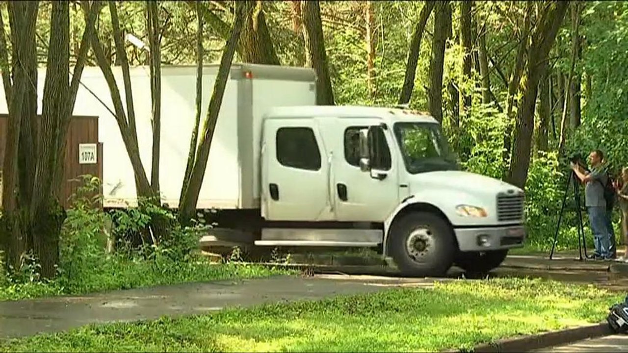 Usa räumen botschafts-gebäude in moskau