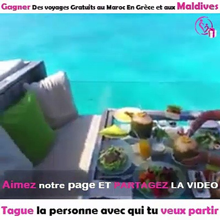 Gagner un voyage de rêve gratuit au Maroc, en Grèce et aux Maldives  noir