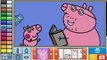 Niños para y Peppa Pig rompecabezas de cerdo, papá, mamá abuela George Peppa Pig batido de manzana