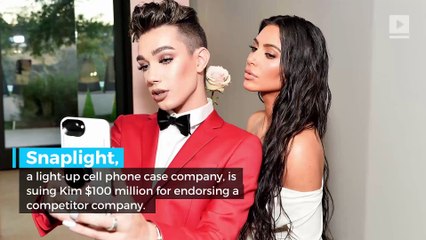 Light-up selfie case gets Kim K sued for $100 M