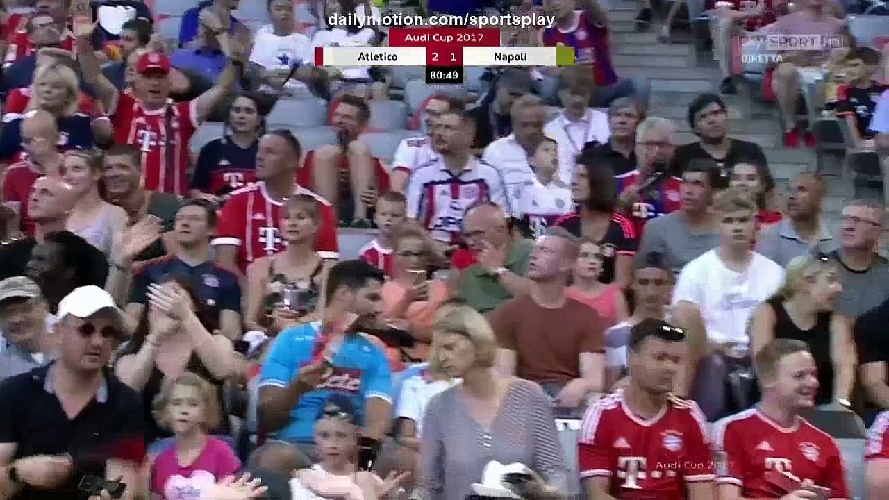 Luciano Vietto Goal HD - Atletico Madrid 2 - 1 Napoli - 01.08.2017 (Full Replay)