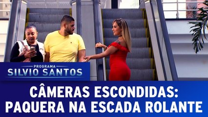 Câmera Escondida- Paquera na Escada Rolante 2