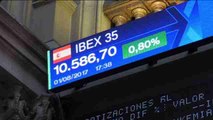 El IBEX 35 gana un 0,80% al cierre por el buen comportamiento de los grandes valores