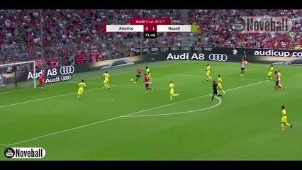 Fernando Torres amazing GOAL - Atletico vs Napoli (01/08/2017) | Noveball