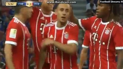 Robert Lewandowski Amazing Goal HD - Bayern Munich 0 - 1 Liverpool - 01.08.2017 HD