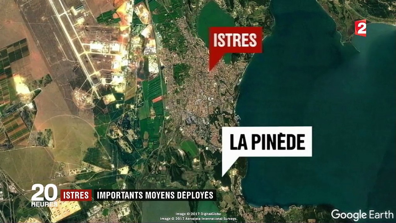 Istres : d'importants moyens pour maîtriser un nouvel incendie