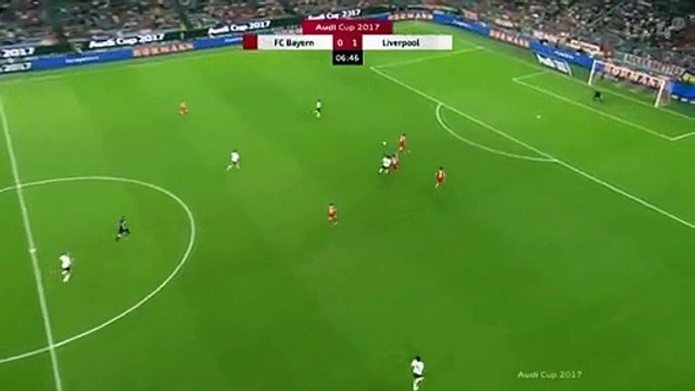 Sadio Mané Goal HD - Bayern Munchen 0-1 Liverpool 01.08.2017