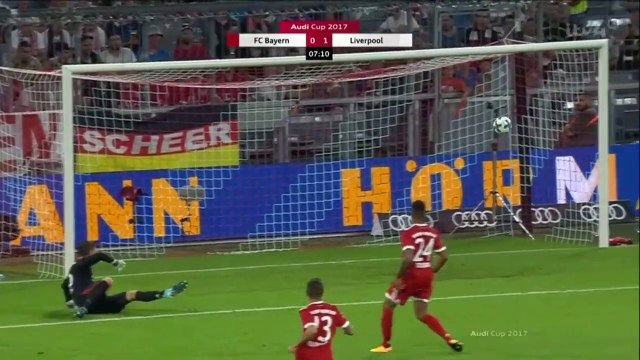 0-1 Sadio Mane Goal - Bayern Munchen 0 - 1 Liverpool - 01.08.2017 [HD] (Full Replay)