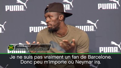 Transferts - Bolt : "Neymar est l'un des tout meilleurs"