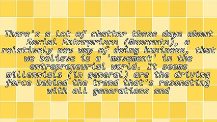 Social Enterprises 101