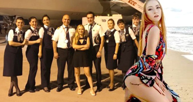 Pilot Sevgilisinin Uçuşuna Denk Gelen Ece Seçkin, Mutluluğunu Instagram'dan Paylaştı