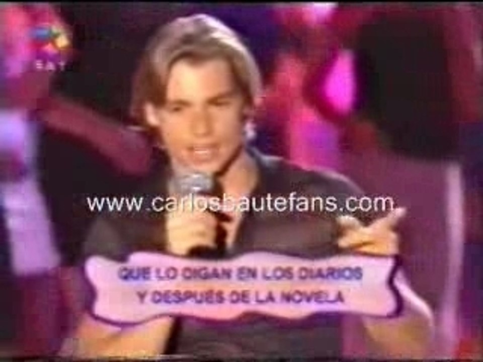 CARLOS BAUTE KARAOKE FRUTA FRESCA CARLOS VIVES DIRECTO