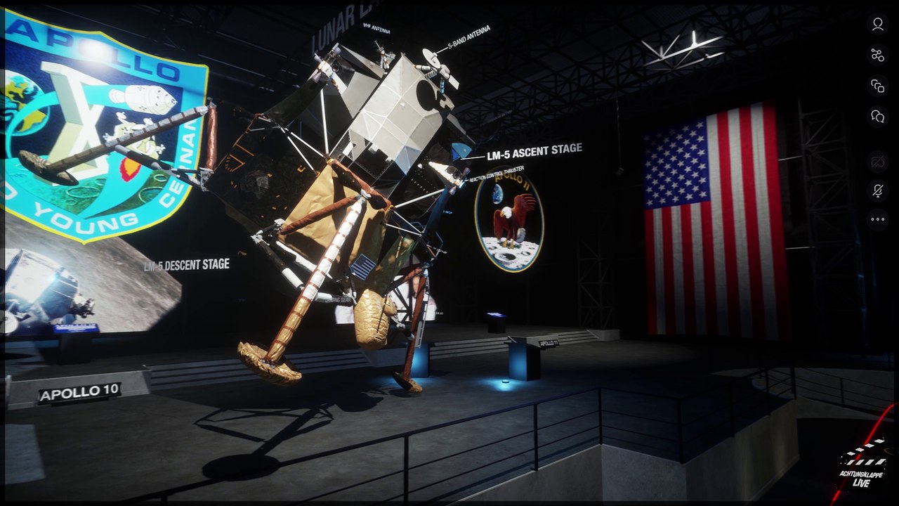 Nasa apollo museum by loot interactive sansar