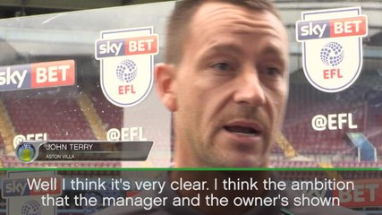 My ambition is to get Villa promoted - Terry