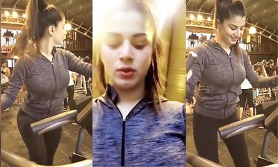 Kainaat Arora Hot Body Workout At Gym 2017 | Kainaat Arora Workout Video | Must Watch | Bollywood Grand