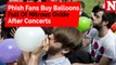 Phish Fans Buy Balloons Full Of Nitrous Oxide After Concerts