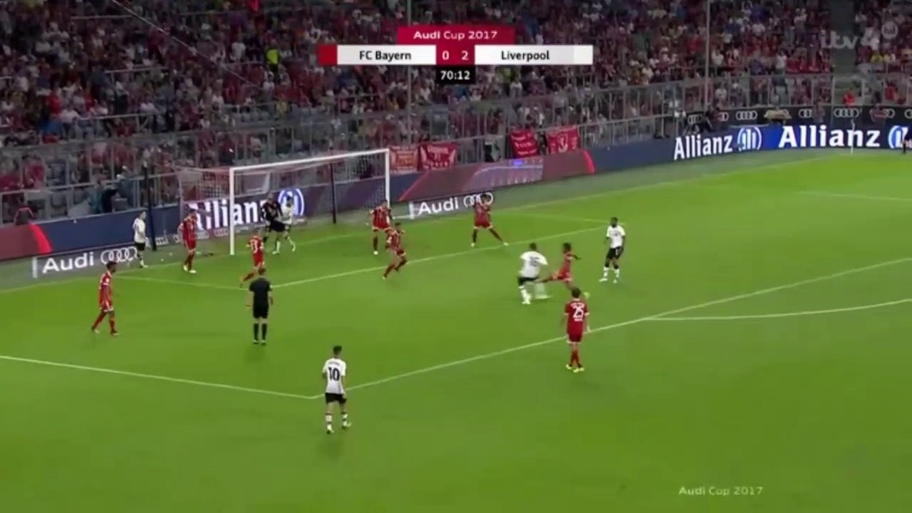 Marko Grujić Cancelled Goal - Bayern Munchen vs Liverpool 01.08.2017