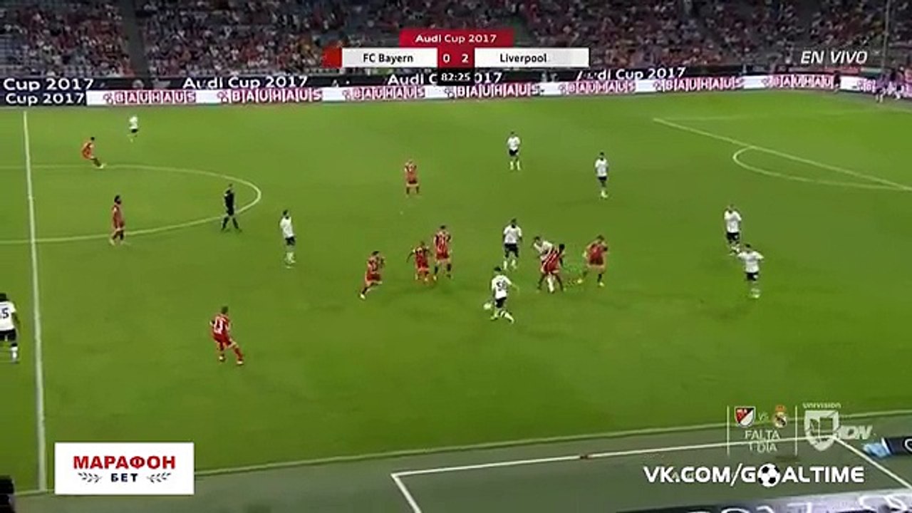 Daniel Sturridge Goal - Bayern Munich 0-3 Liverpool - 01.08.2017