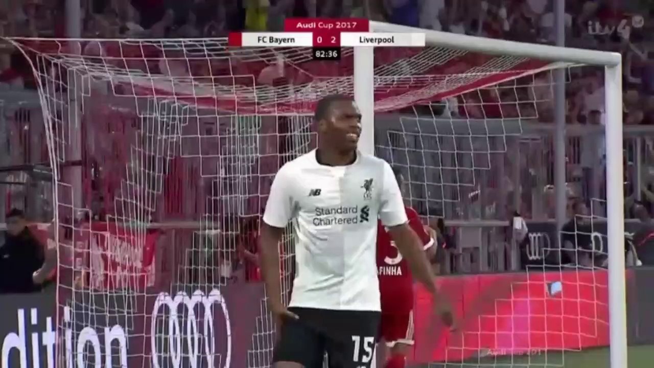 0-3 Daniel Sturridge Goal - Bayern Munich 0-3 Liverpool 01.08.2017 [HD]