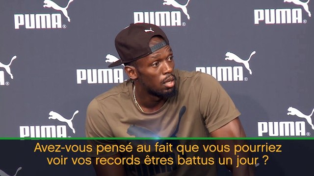 Athlétisme - Bolt espère ne jamais voir ses records battus
