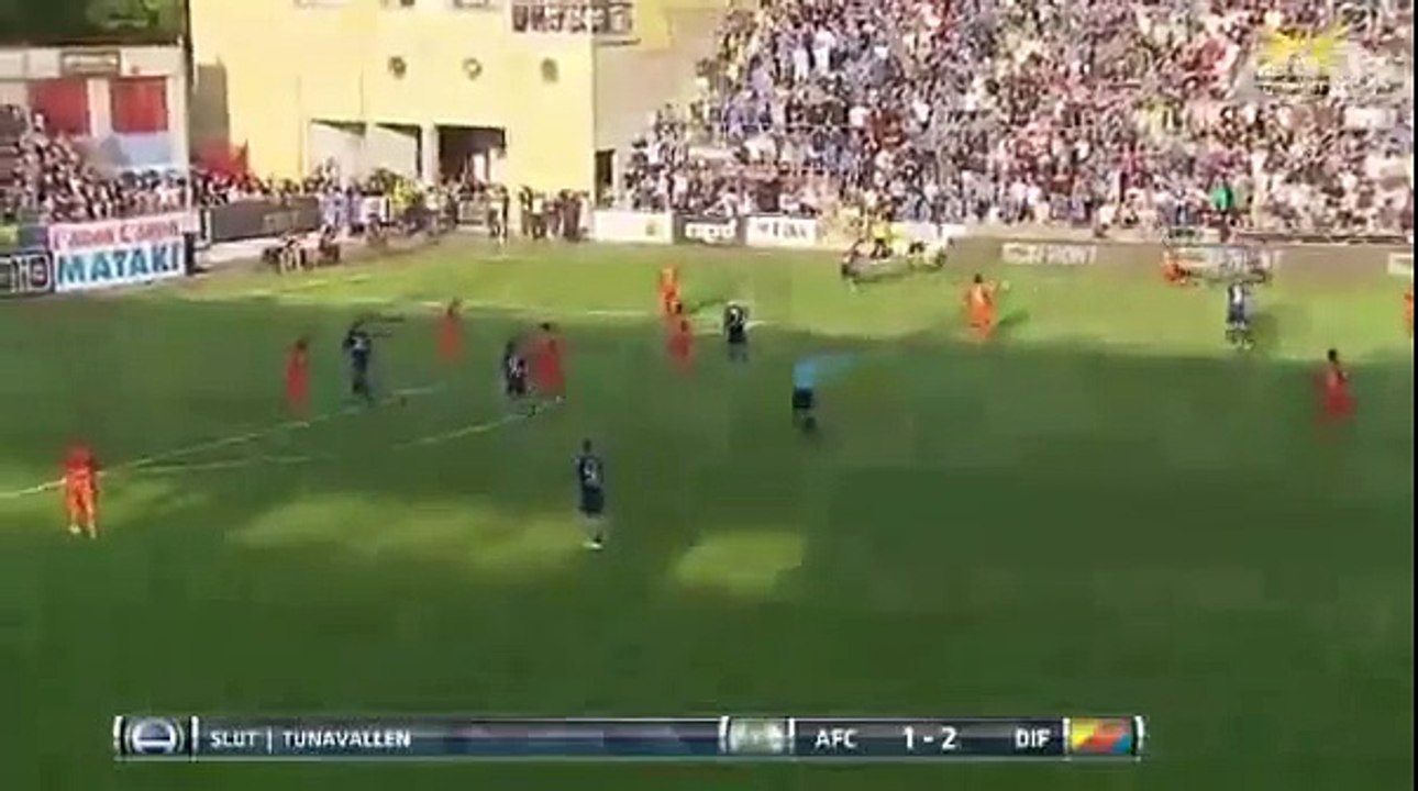 Eskilstuna City 0:1 Djurgardens (Swedish Allsvenskan 31 July)