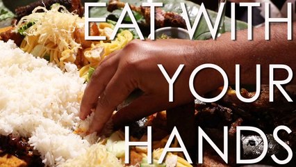 Eat This Massive Indonesian Feast With Your Hands
