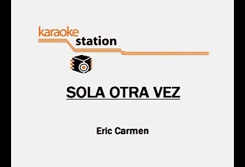 Celine Dion - Sola Otra Vez (Karaoke)