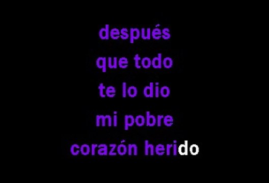 Cenizas - Javier Solís (Karaoke con voz guia)