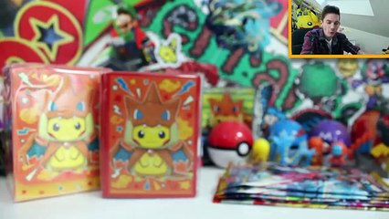 Un et un à un un à boîte de Méga ouverture Charizard x pikachu cosplay